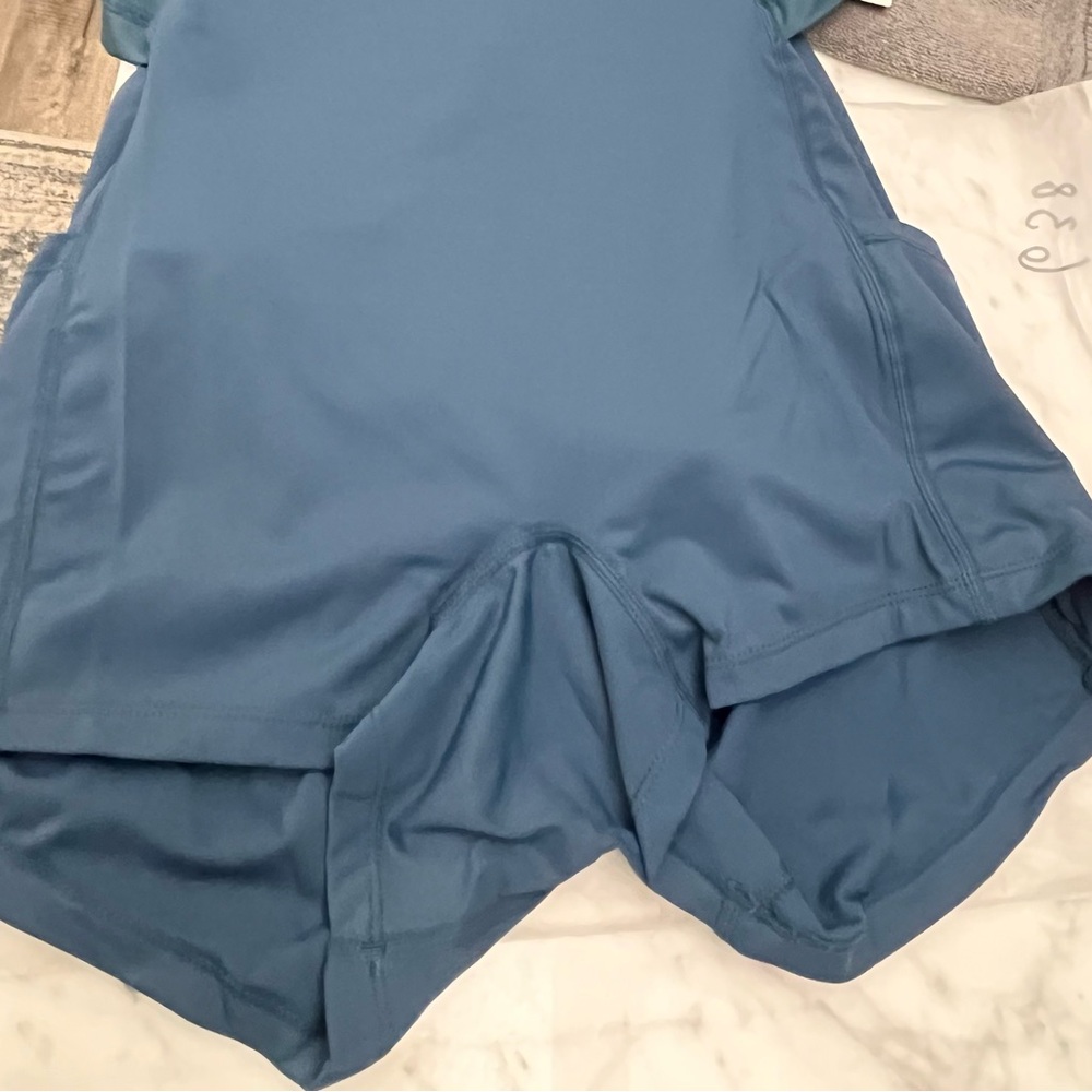 HALARA Backless meridian blue Dress size medium NWT - Picture 12 of 16